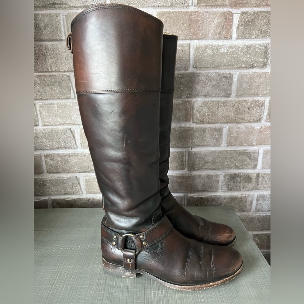 Frye Phillip Harness Riding Boot Size 7